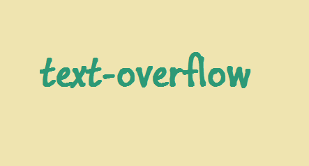 اشنایی با خاصیت text-overflow